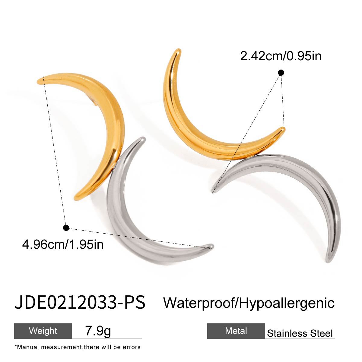 Adali Celestial Stacking Earrings - Gold Tone JDE0212033-PS [5I45MV2K]