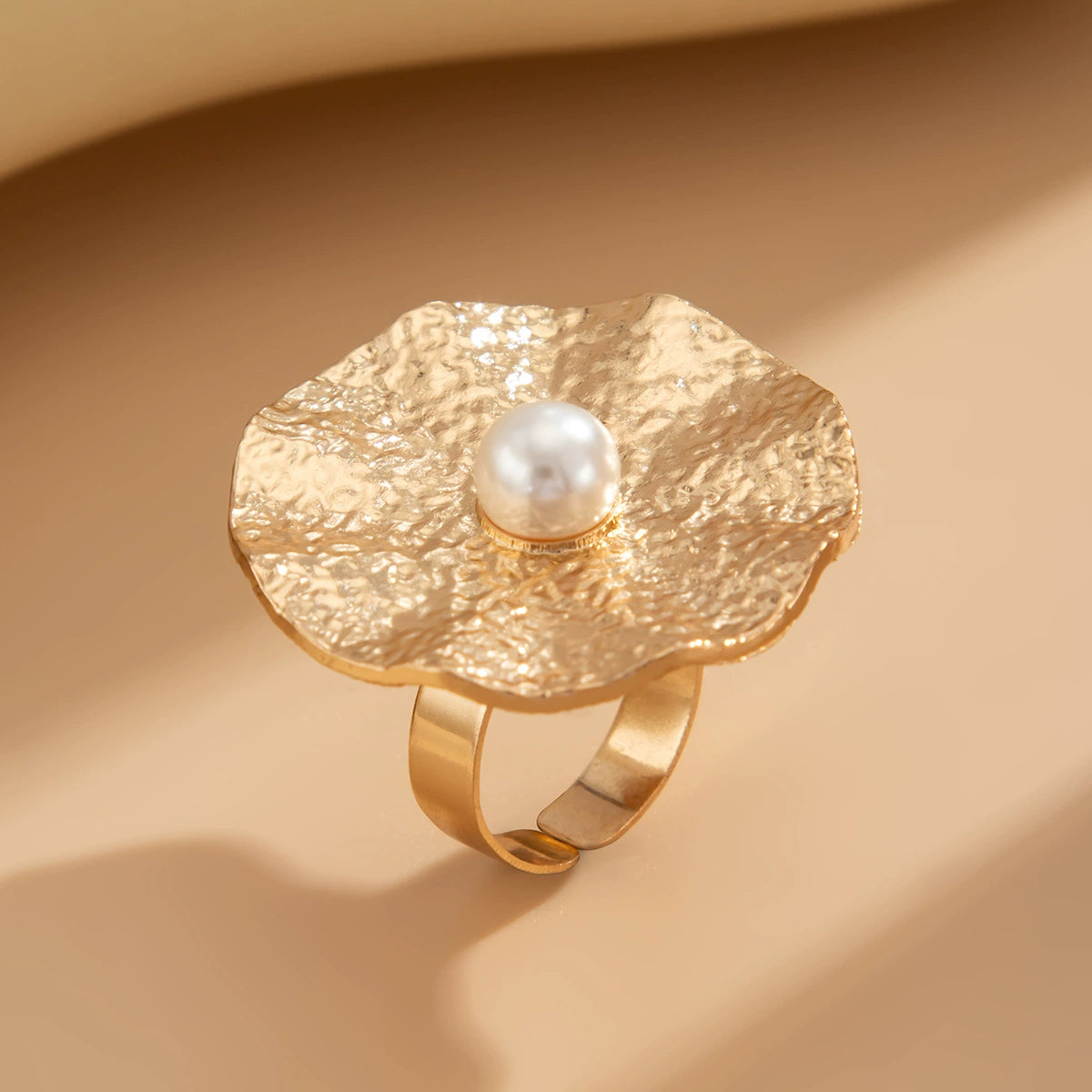 Emaline Baroque Pearl Ring Set - Light Gold Set 05 [XQ2WLZ23]