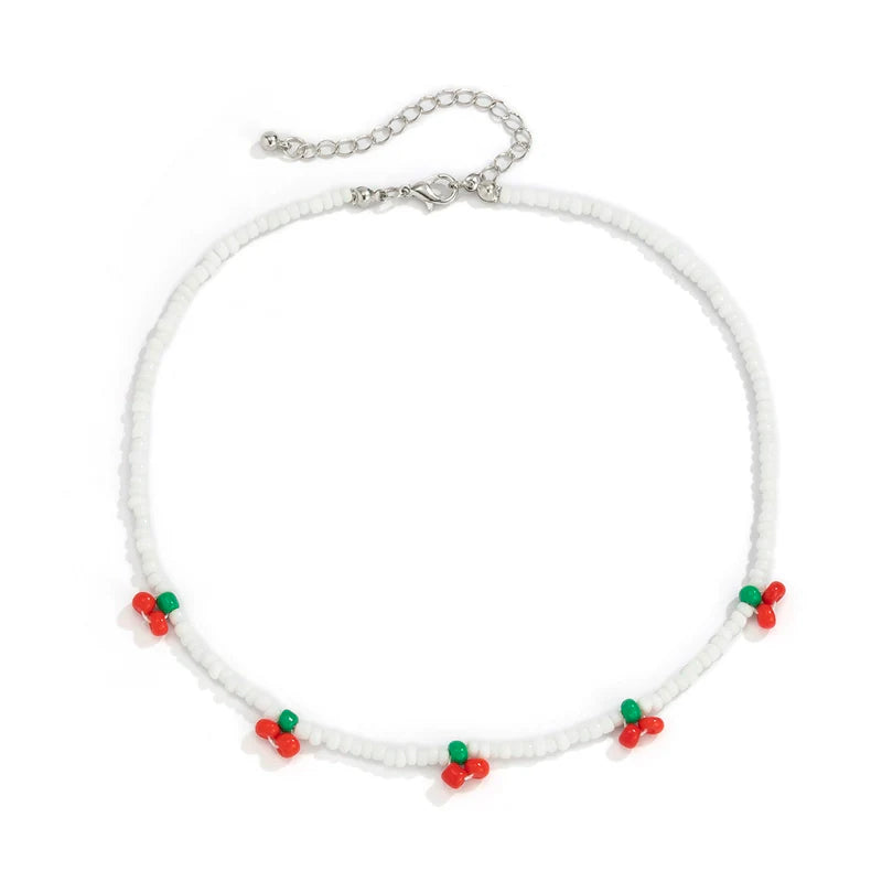 Evolet Bohemian Beaded Choker - Necklace