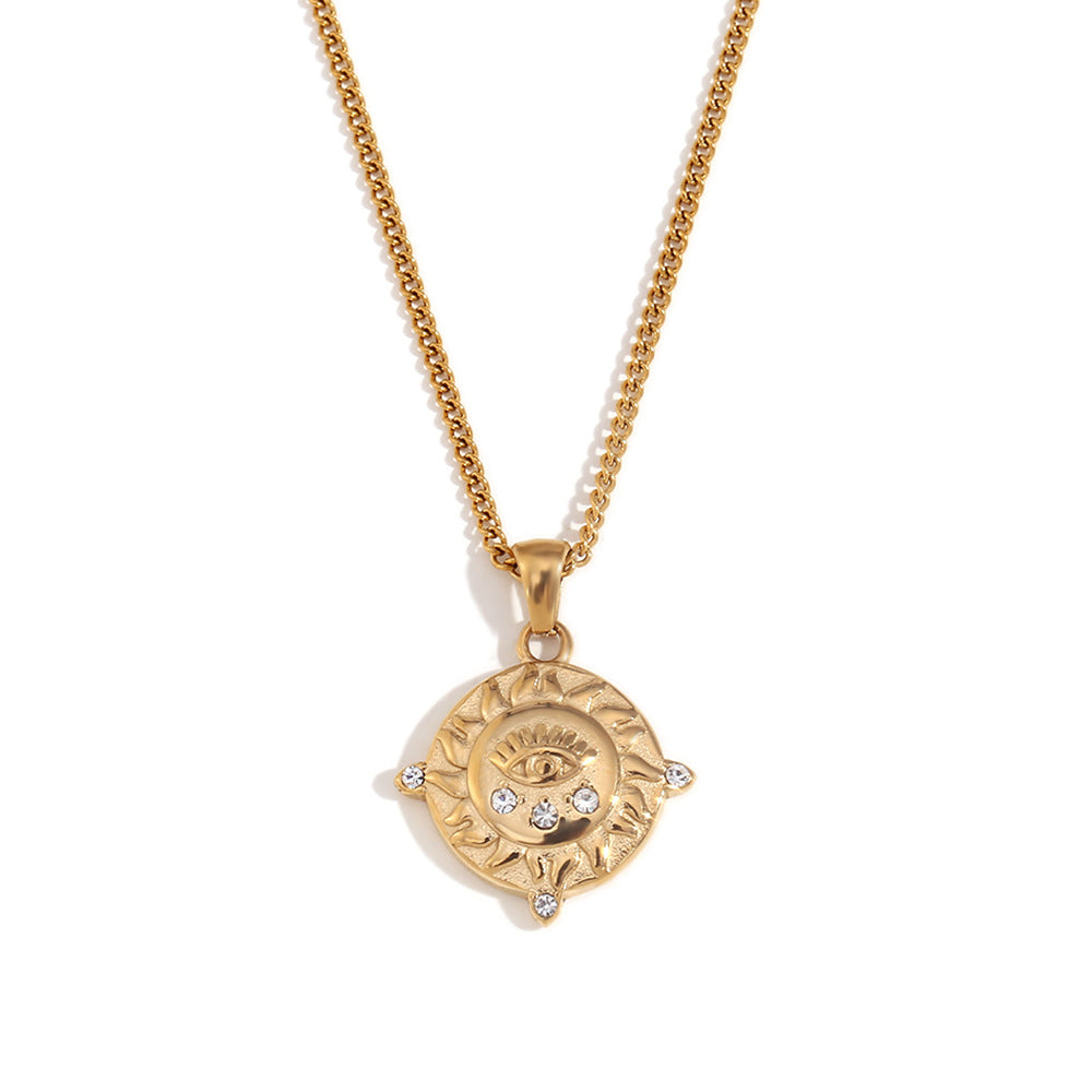 Semira Tarot Charm Necklace - Gold - Eye [7I7SBXKR]