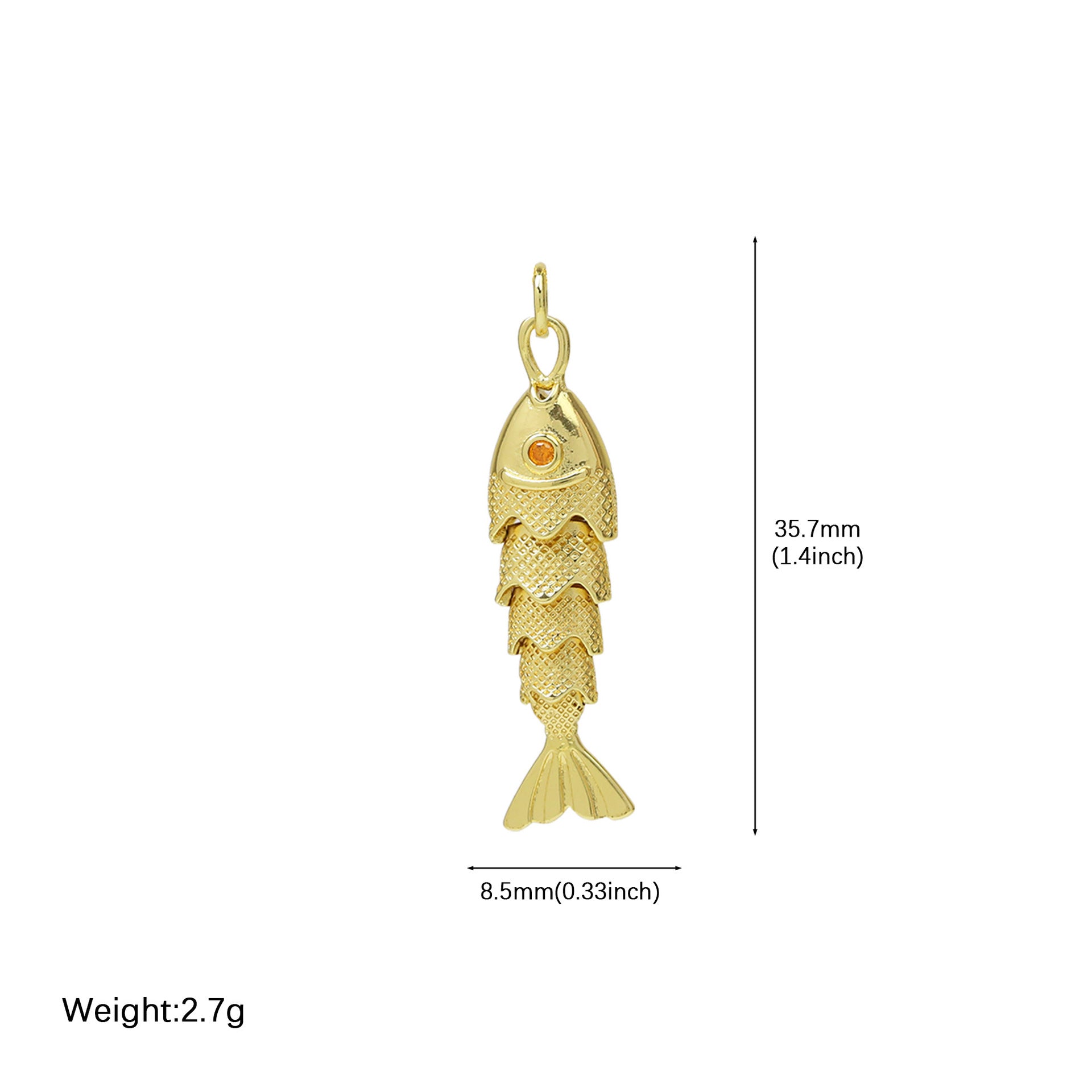 Brighton Ocean Charm Necklace - Style 2 [ETMPIQ37]