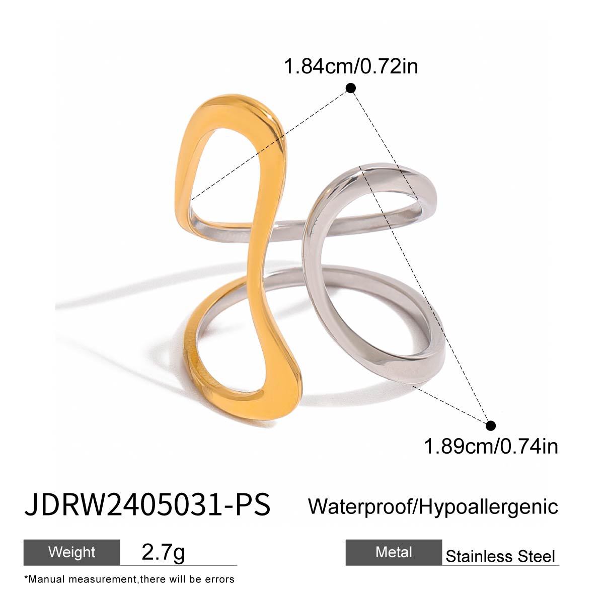 Amellia Modern Band Ring - JDRW2405031-PS [MV7DPU9K]