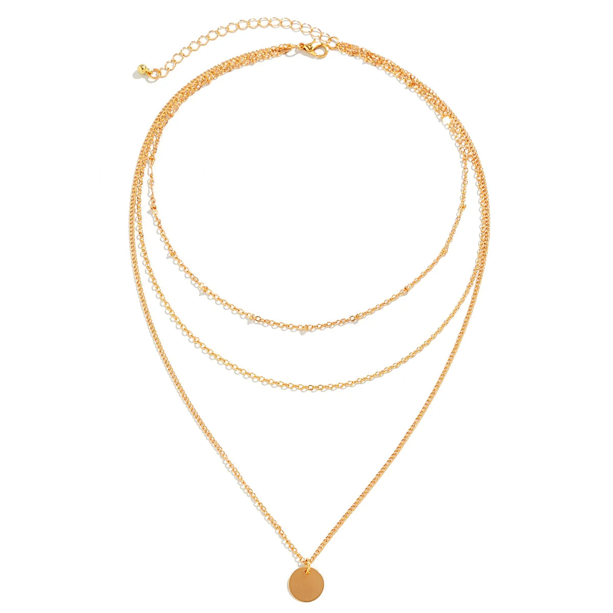 Journei Delicate Layered Necklace - Gold