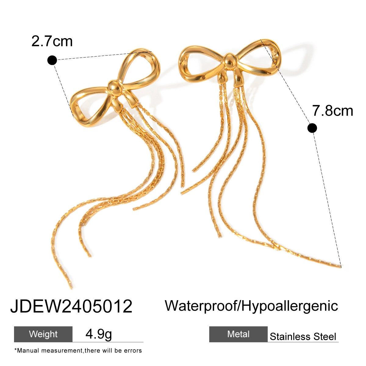 Skarlett Statement Tassel Earrings - JDEW2405012 [UDAFB9OZ]