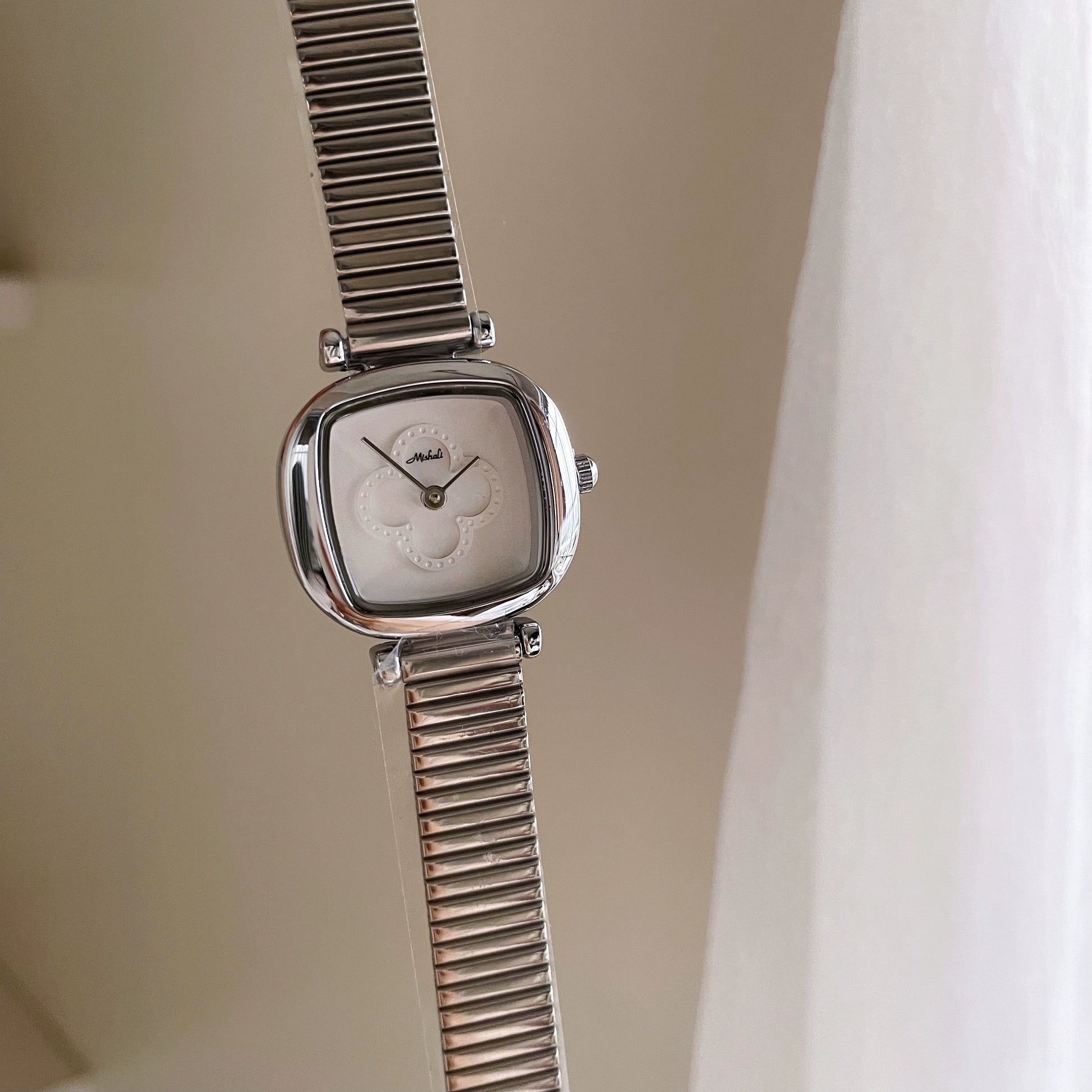 Tylah Square Link Watch - Silver [8V0JKQIK]