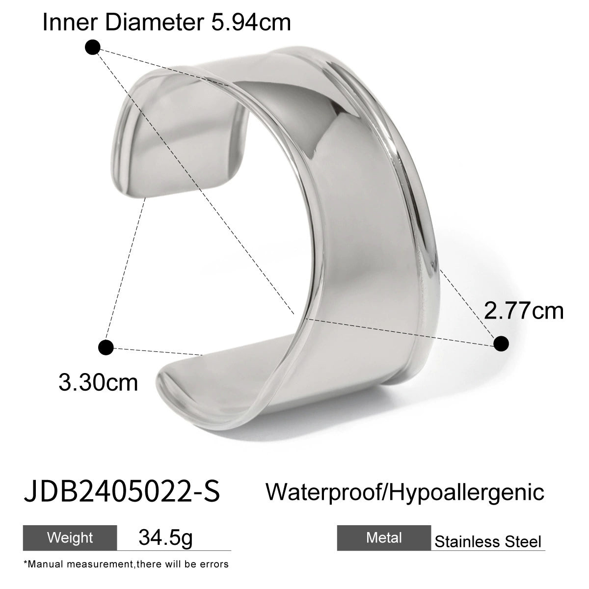 Beckett Gold Plated Animal Cuff - JDB2405022-S [CEOXA3WF]