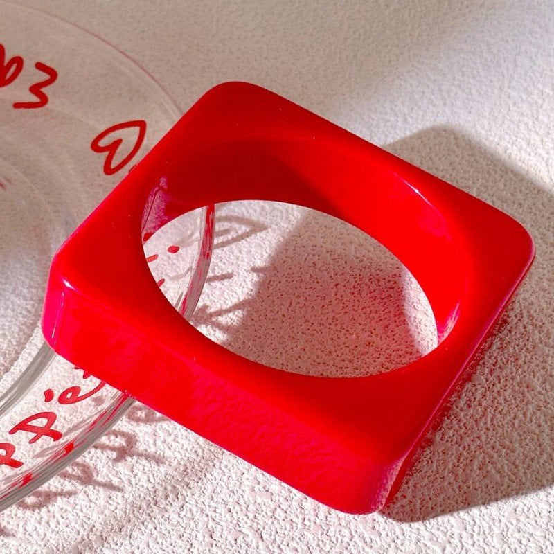 Ashton Sculptural Resin Bracelet - E [VRRVJ7R9]