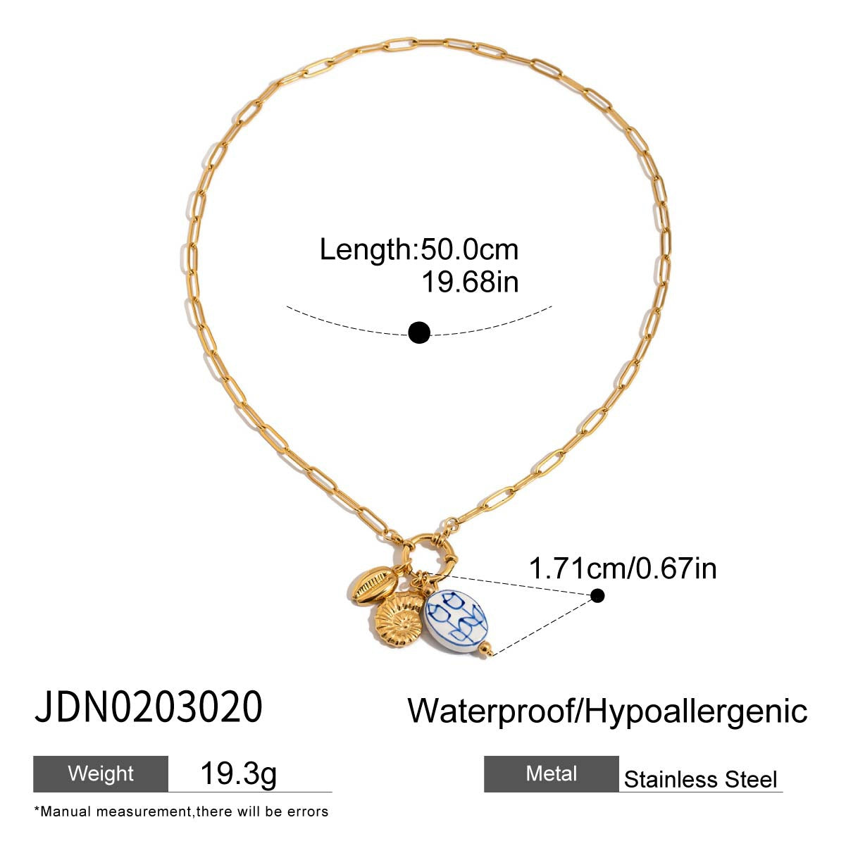 Rosslyn Customizable Chain Necklace - JDN0203020 Finished Product [OD3YATB9]
