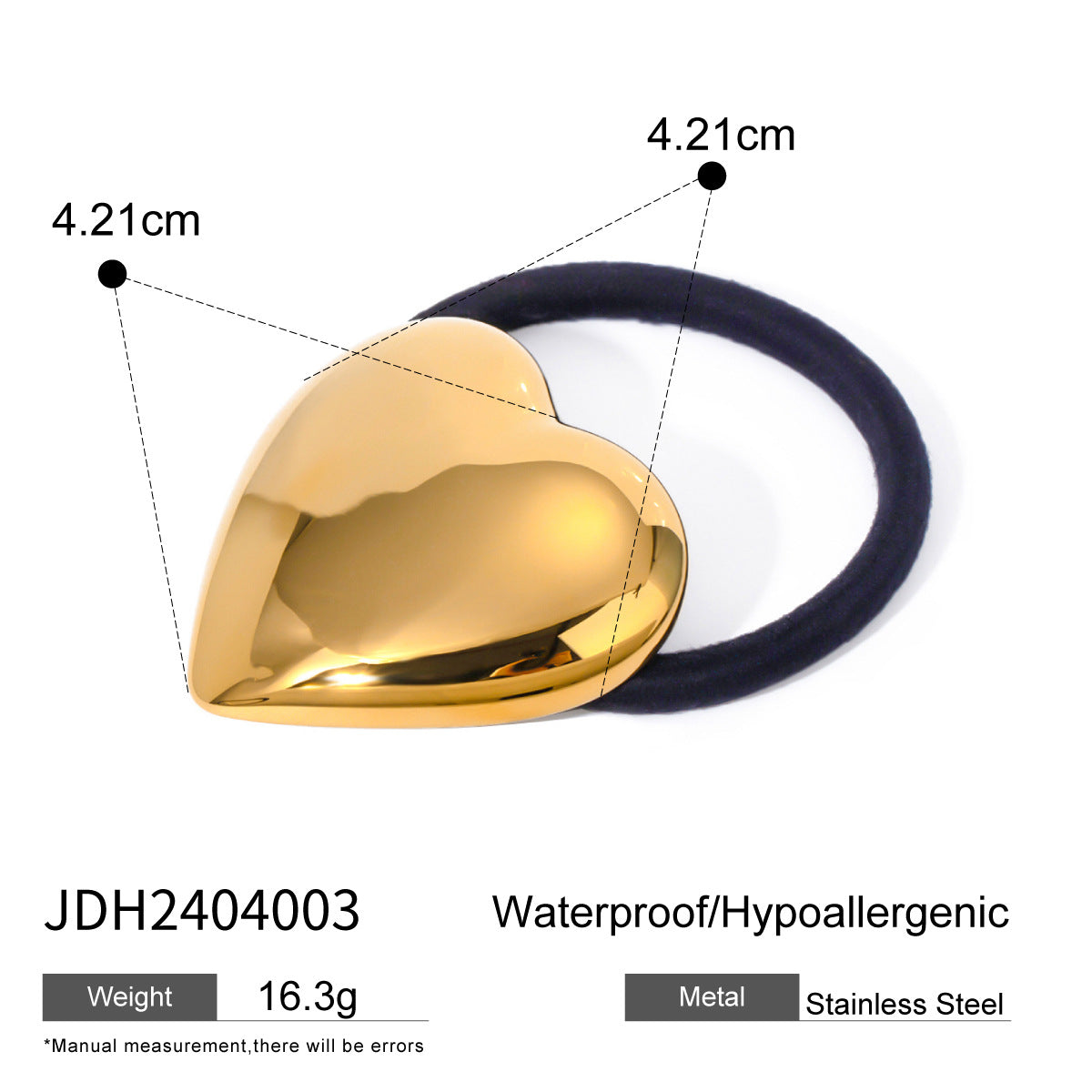Aasiyah Sleek U-Shape Hair Tie - JDH2404003 [JTM16B8W]