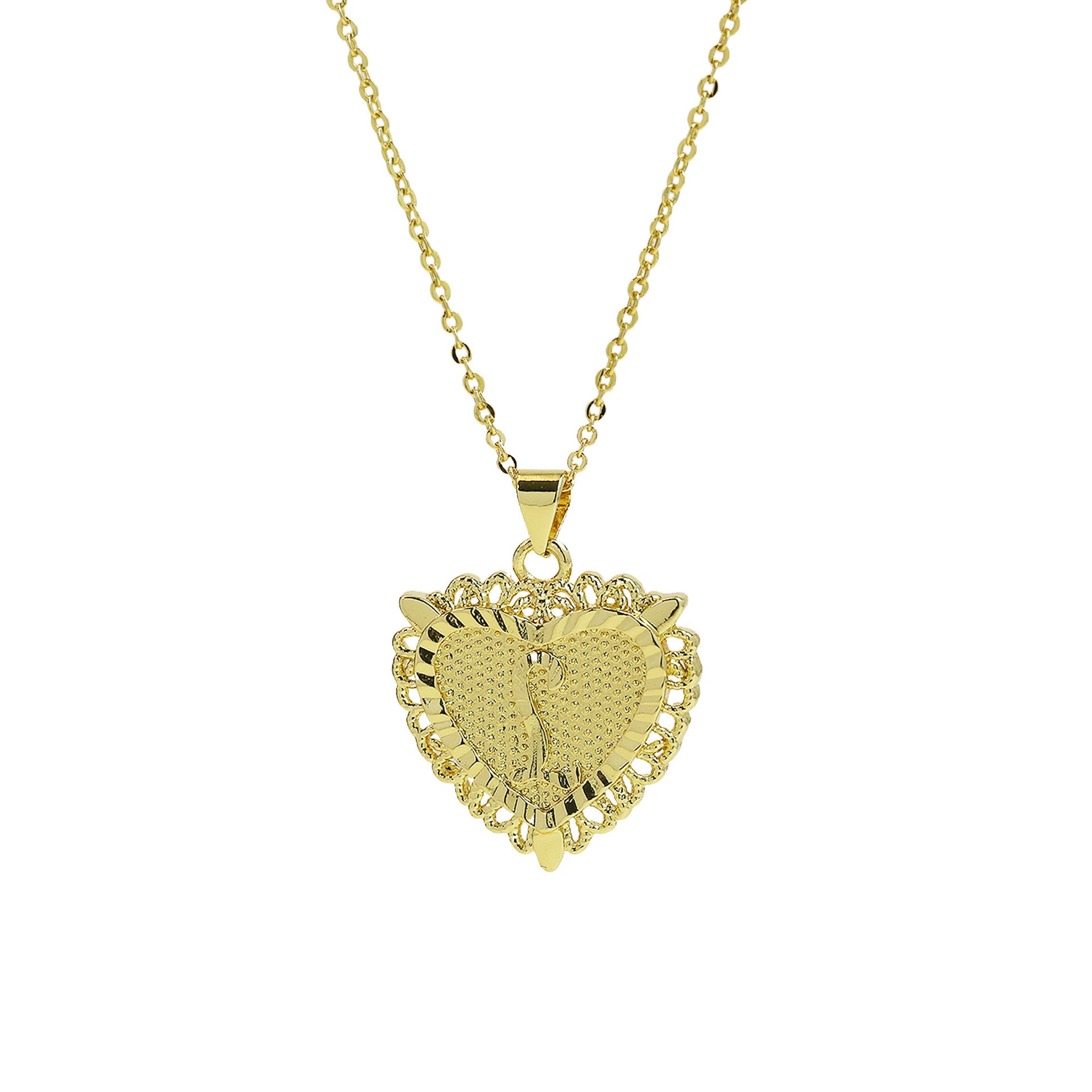 Jaidyn Dainty Initial Necklace - Necklace L [5CUWABBH]
