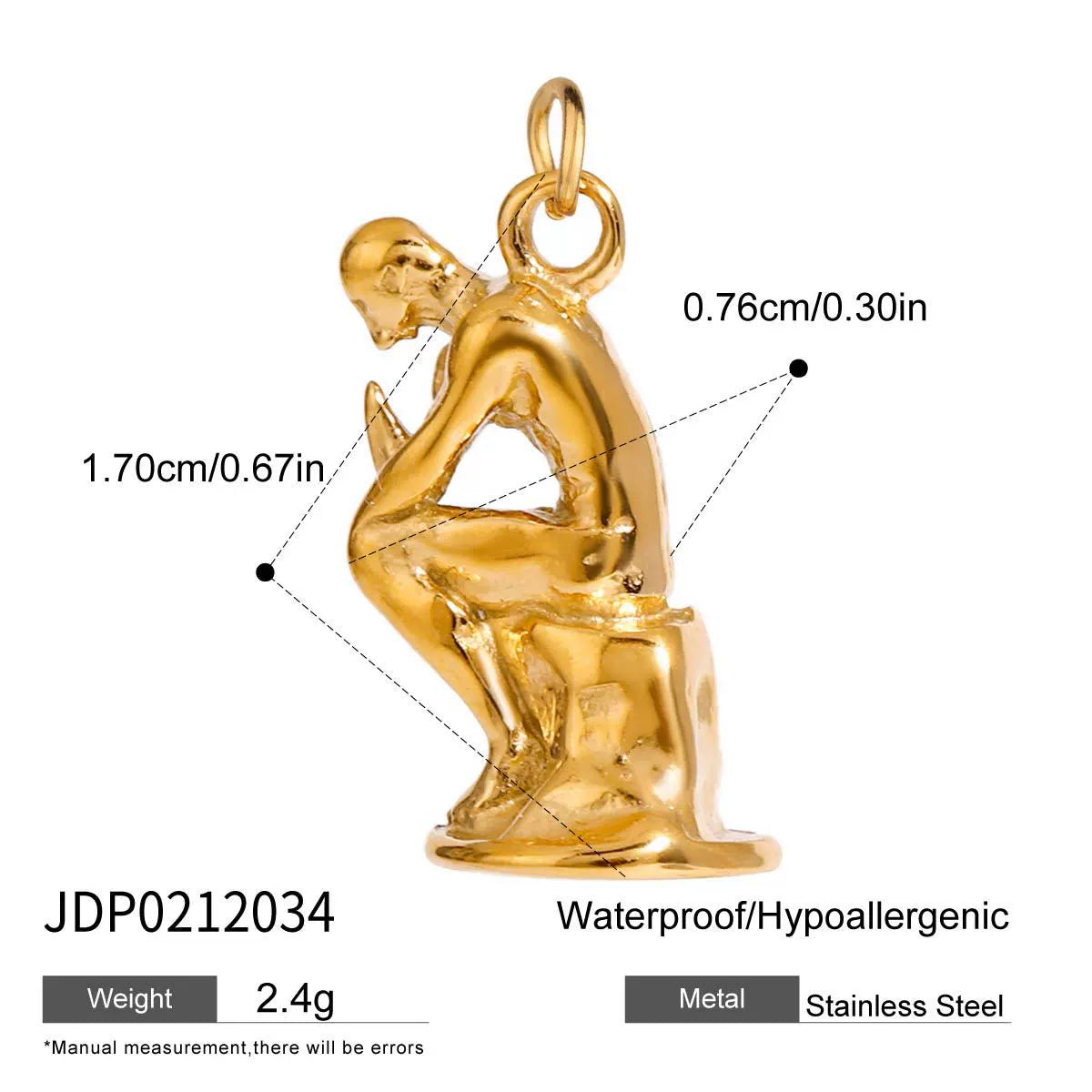 Kaylea Titanium Charm Pendants - JDP0212034 [23NJDWXC]