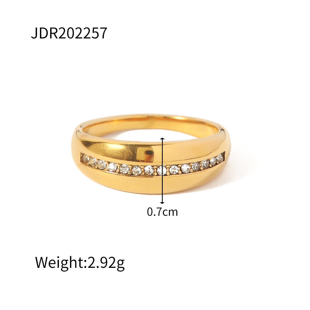 Mable Niche Zircon Rings - JDR202257-7 [TRPSY2Y2]