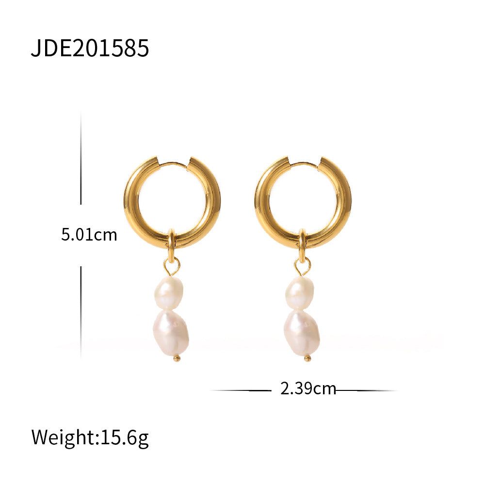 Carrington Pearl Drop Earrings - JDE201585 [ADP8HXX1]