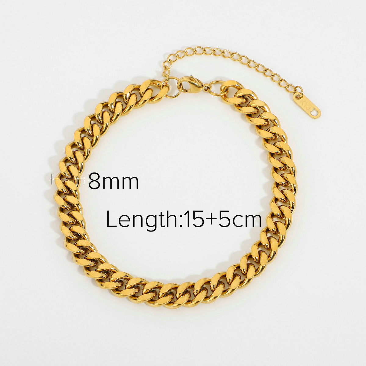 Megan Classic Cuban Bracelet - JDB201047-3 [IT6X62DO]