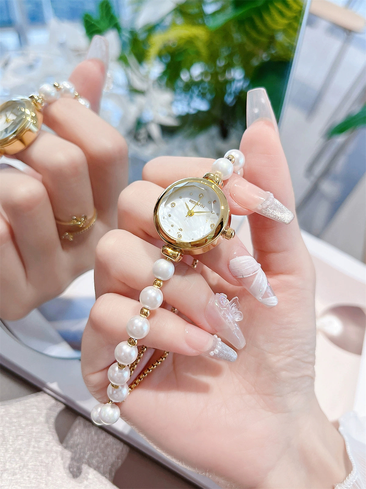 Elianna Mother-of-Pearl Watch - Gold Mother-of-Pearl [UAKQQ7U6]