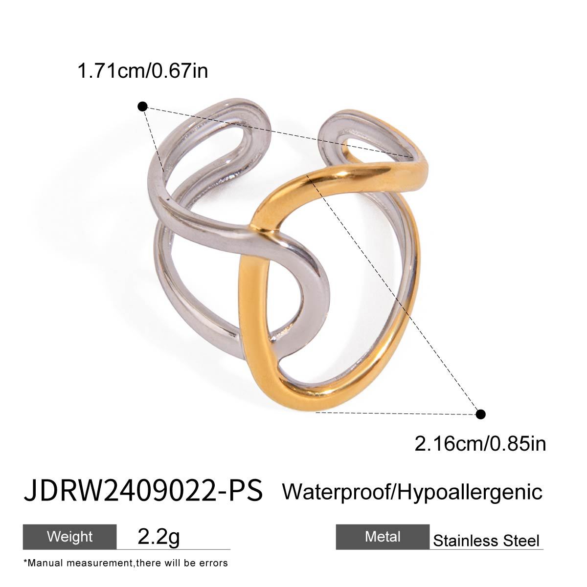 Amellia Modern Band Ring - JDRW2409022-PS [TYF1Y2B5]
