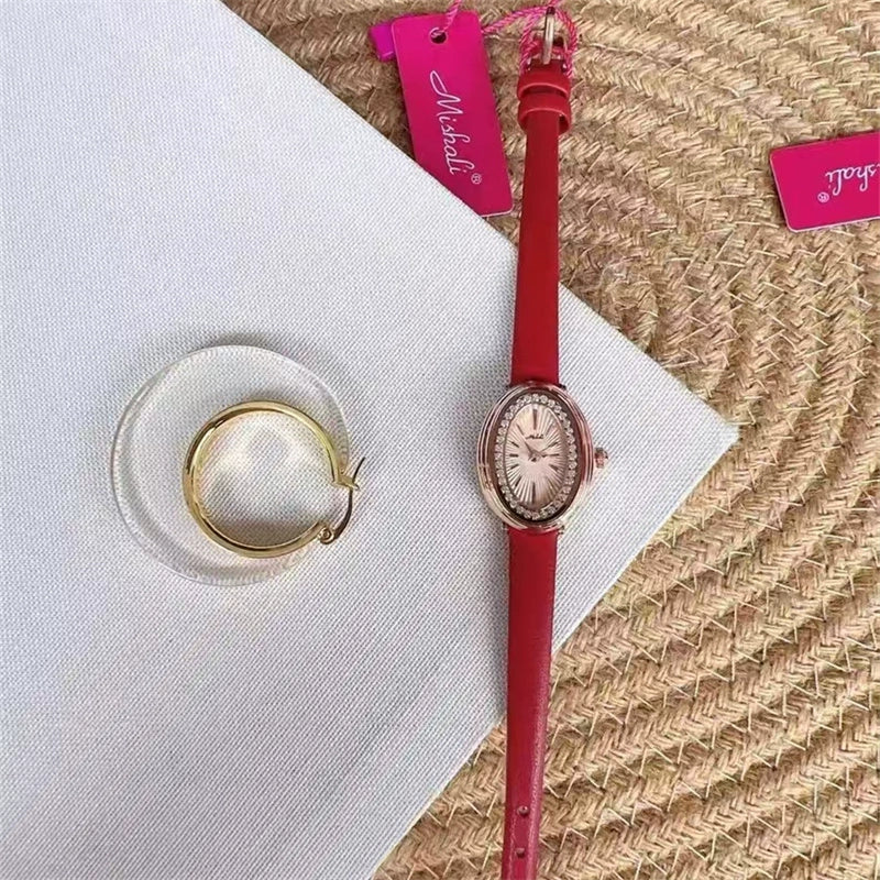 Janeth Vintage Oval Watch - undefined