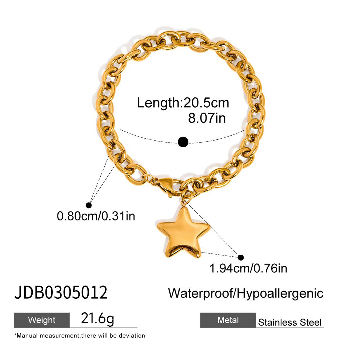 Kaylei Celestial Star Jewelry - Bracelet [X2K27KM3]