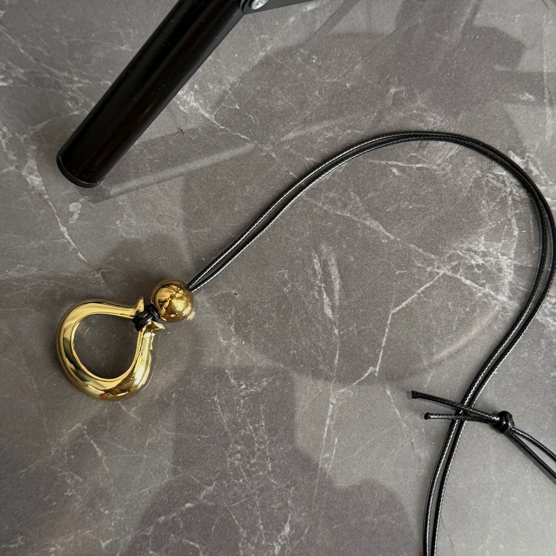 Leylani Asymmetrical Pendant Necklace - Gold Money Jar [NA767LI9]