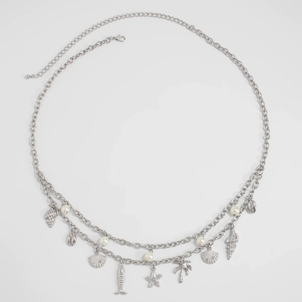 Catelyn Delicate Ocean Chain - Silver