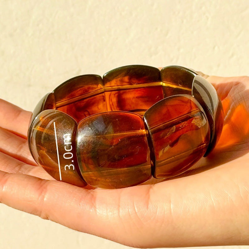 Marguerite Marbled Resin Bangle - G [PNCUXRUK]