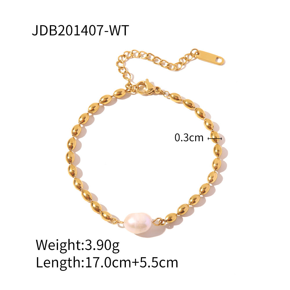 Jackeline Layered Charm Bracelet Set - JDB201407-WT [S7M177WH]