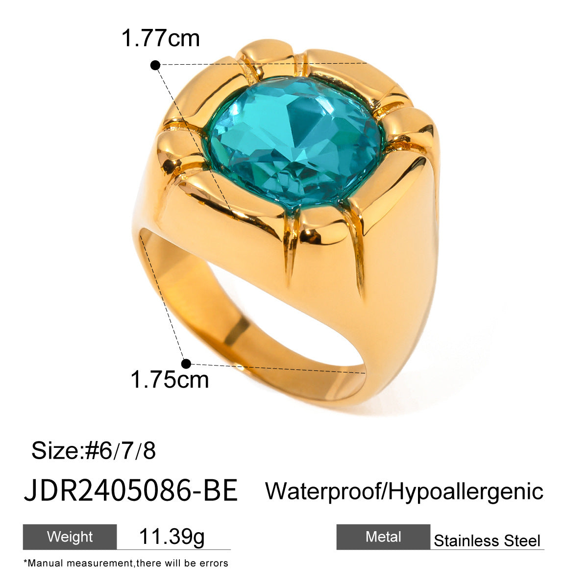 Kameryn Pearl Zirconia Rings - Black Size 7 [XQL7USOI]