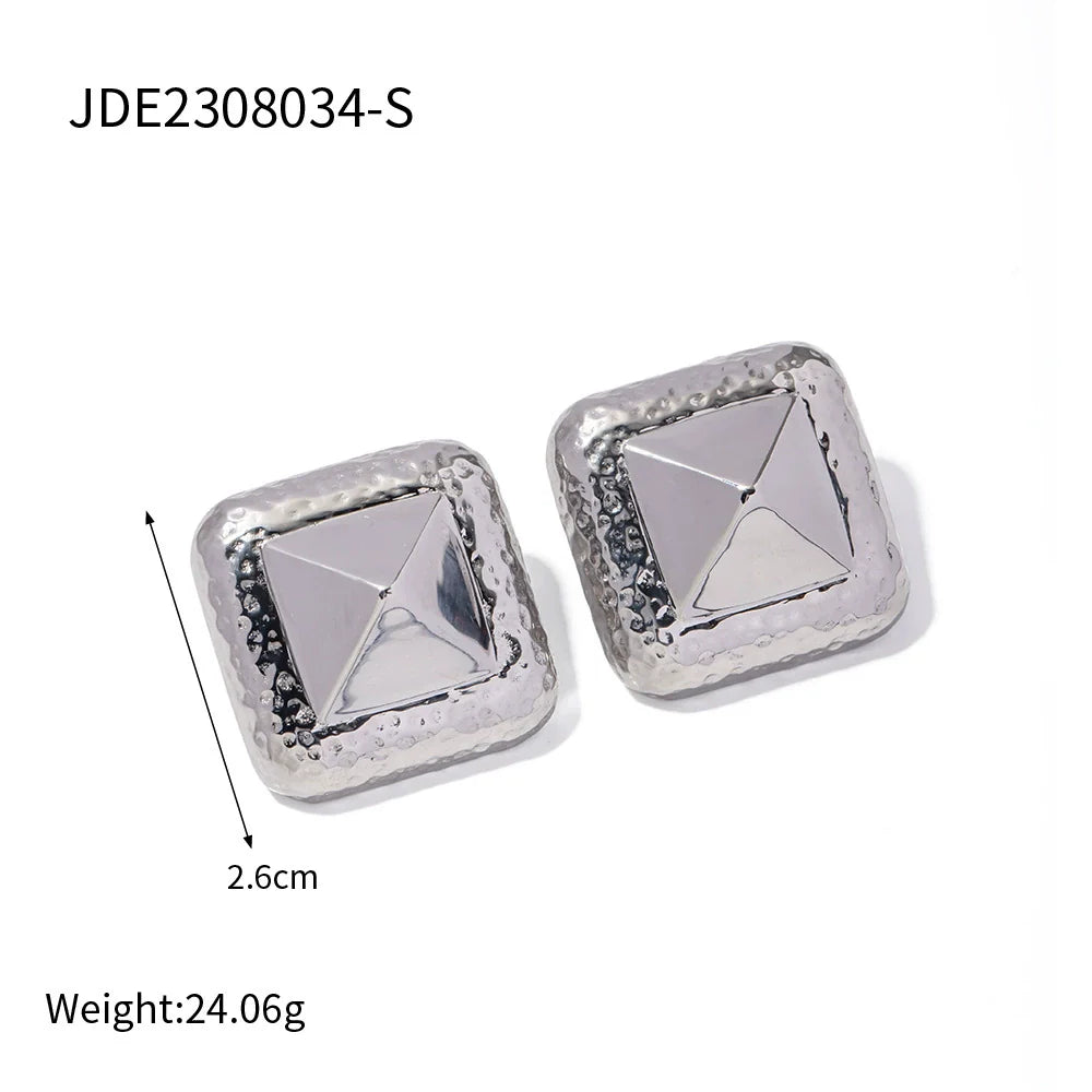 Evalina Rivet Accent Jewelry Set - JDE2308034-S