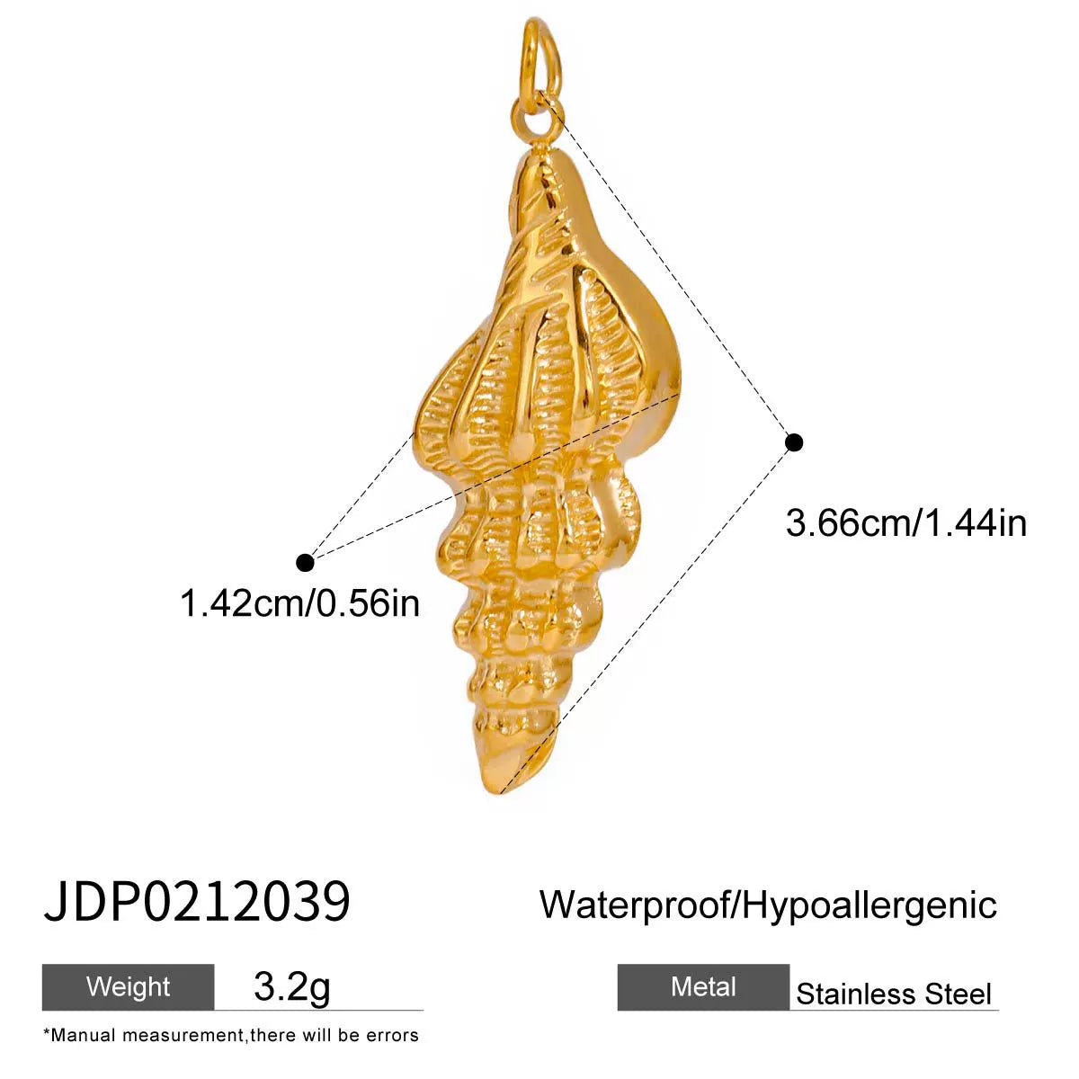 Kaylea Titanium Charm Pendants - JDP0212039 [7G18032O]