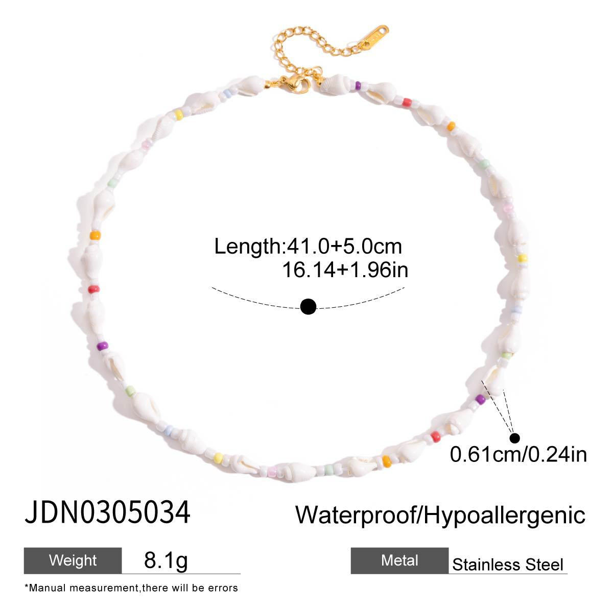 Elia Starfish Bead Necklace - JDN0305034 [PWMVXJKX]