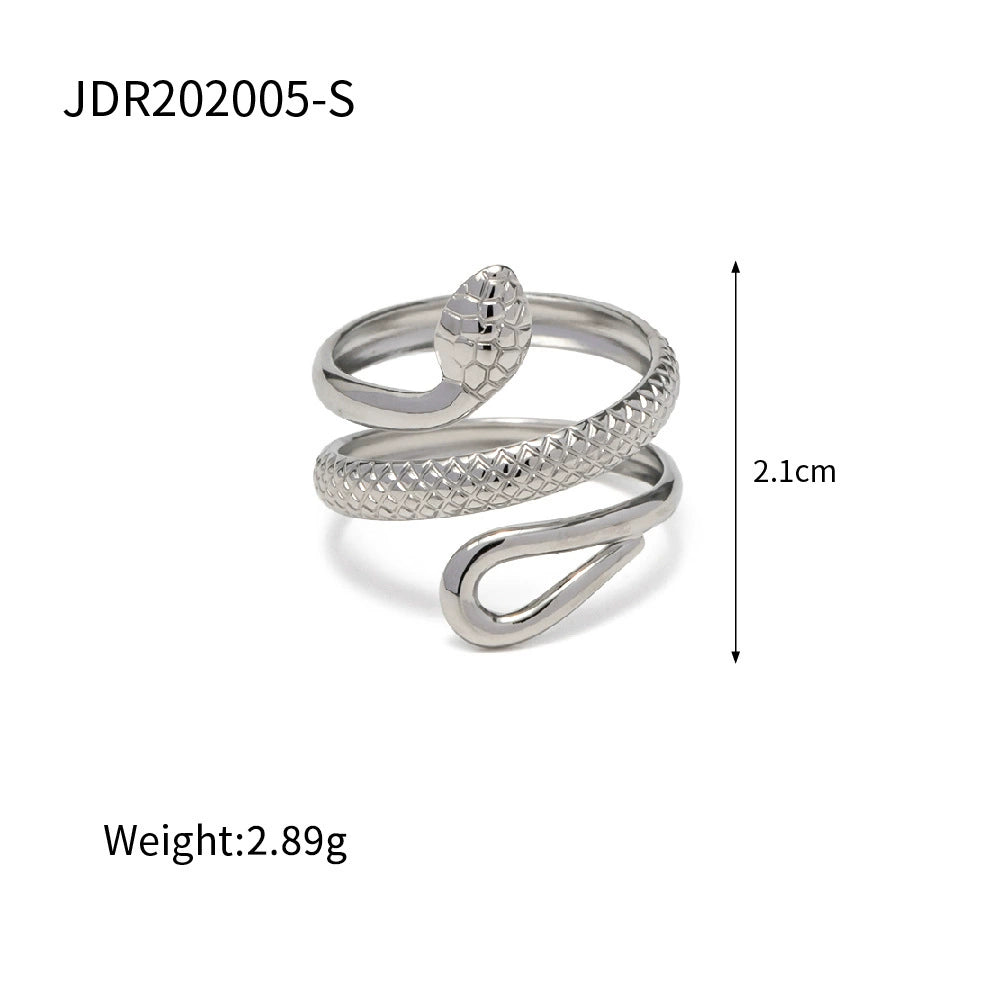 Airabella Serpent Open Ring - JDR202005-S [2KCDBIMF]