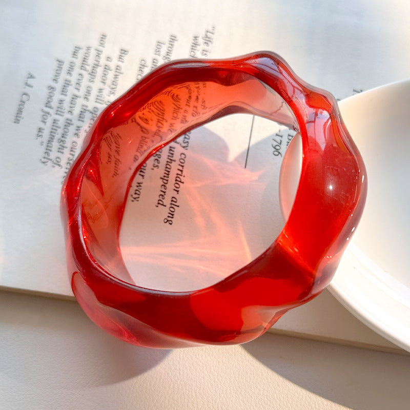 Ashton Sculptural Resin Bracelet - H [8AJJUWXC]