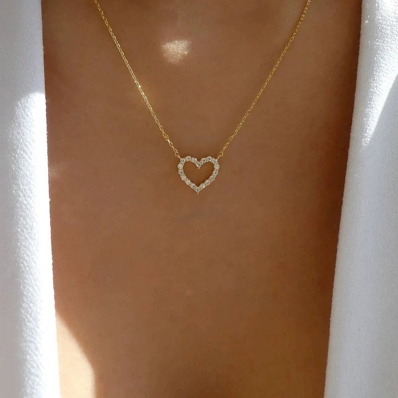 Brileigh Crystal Triangle Necklace - N0310-11
