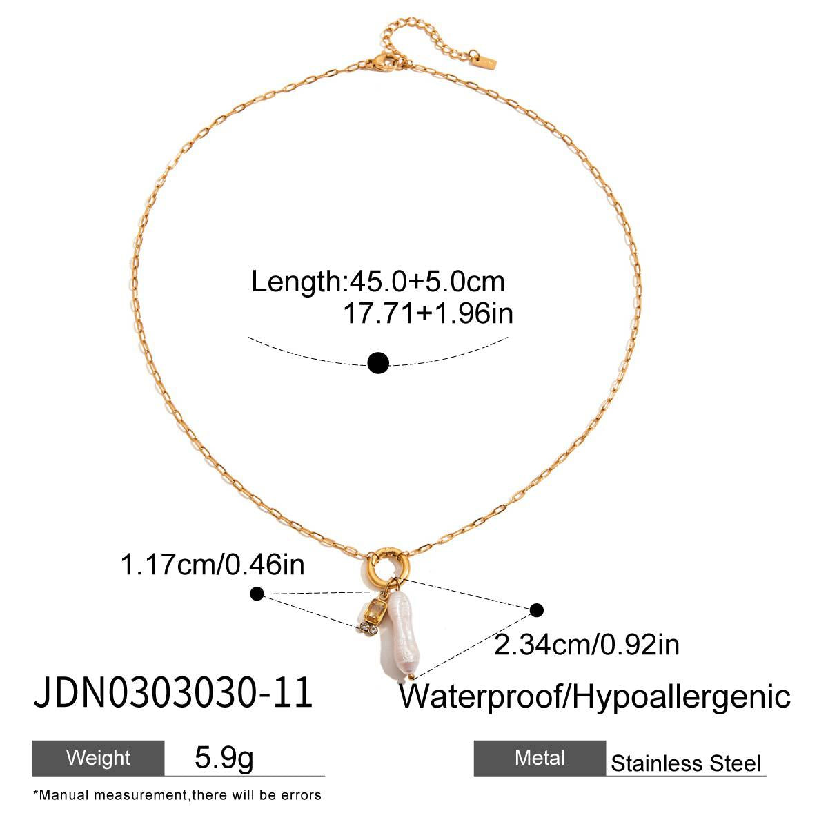 Maelani Dainty Birthstone Necklace - November Birthstone [WE47ZIRI]