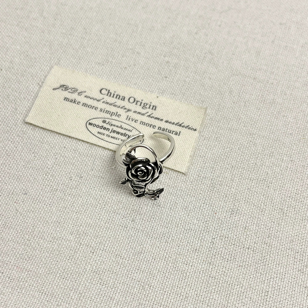 Rona Thorn Rose Ring - Style C Ring [TSXF0M8V]