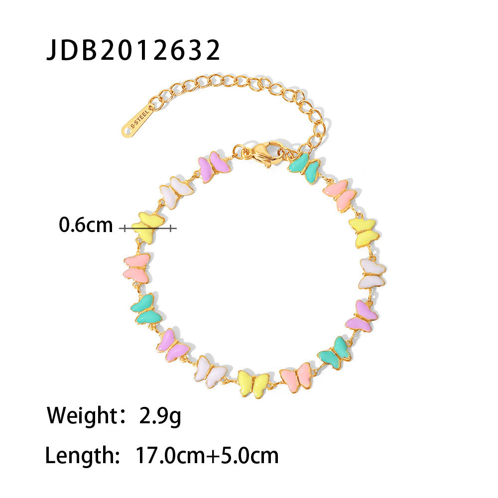 Maribella Daisy Chain Set - Daisy Chain Bracelet [468B1PRJ]