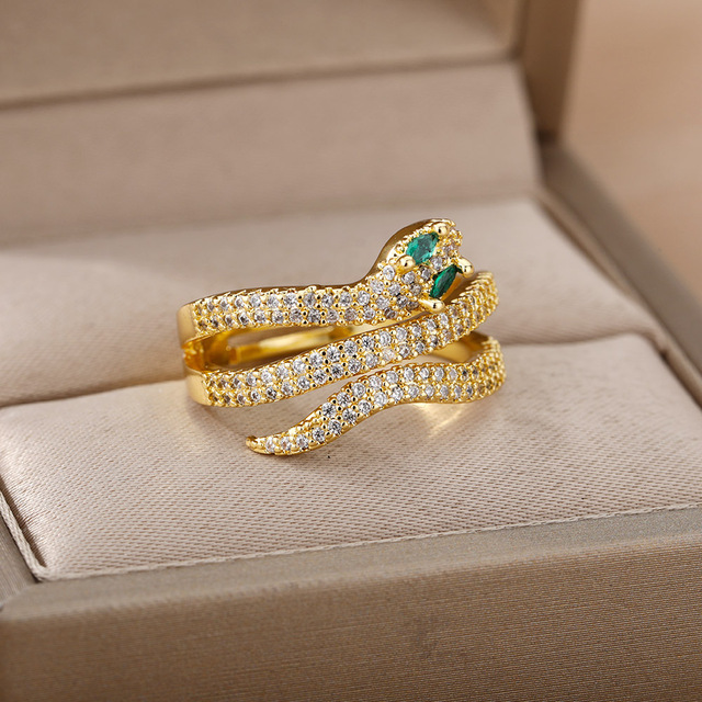 Charlee Adjustable Serpent Rings - Style 3 (Adjustable)