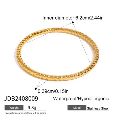 Mira Steel Buckle Bracelet - JDB2408009 [24UYUCK6]