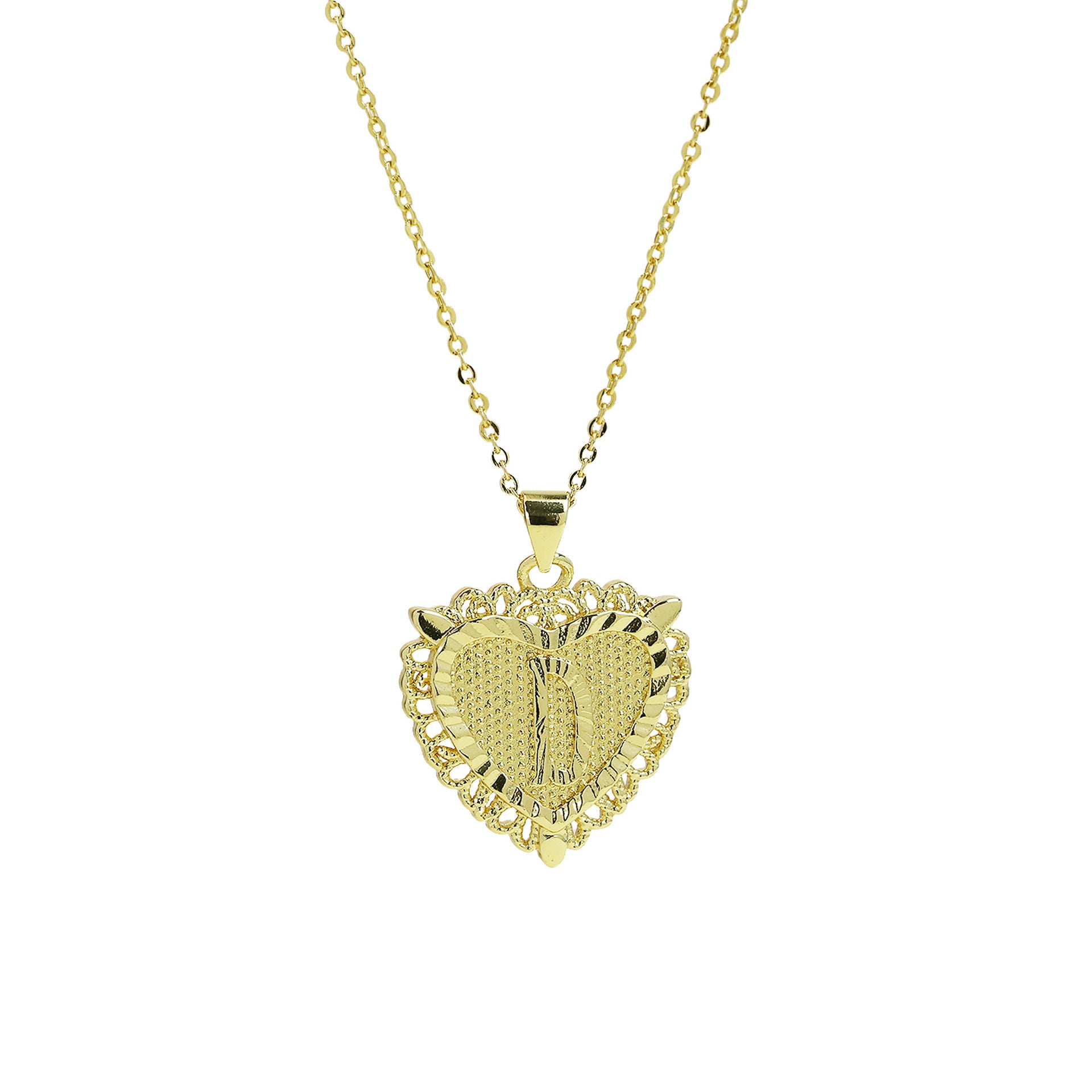 Jaidyn Dainty Initial Necklace - Necklace D [F6NQCAJC]