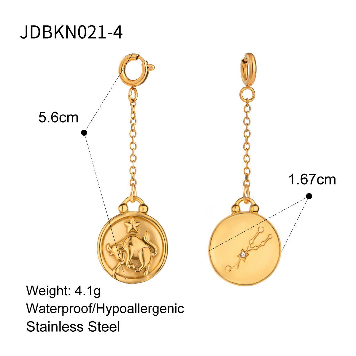 Franki Bikini Charms - JDBKN021-4 [S57RLN6W]