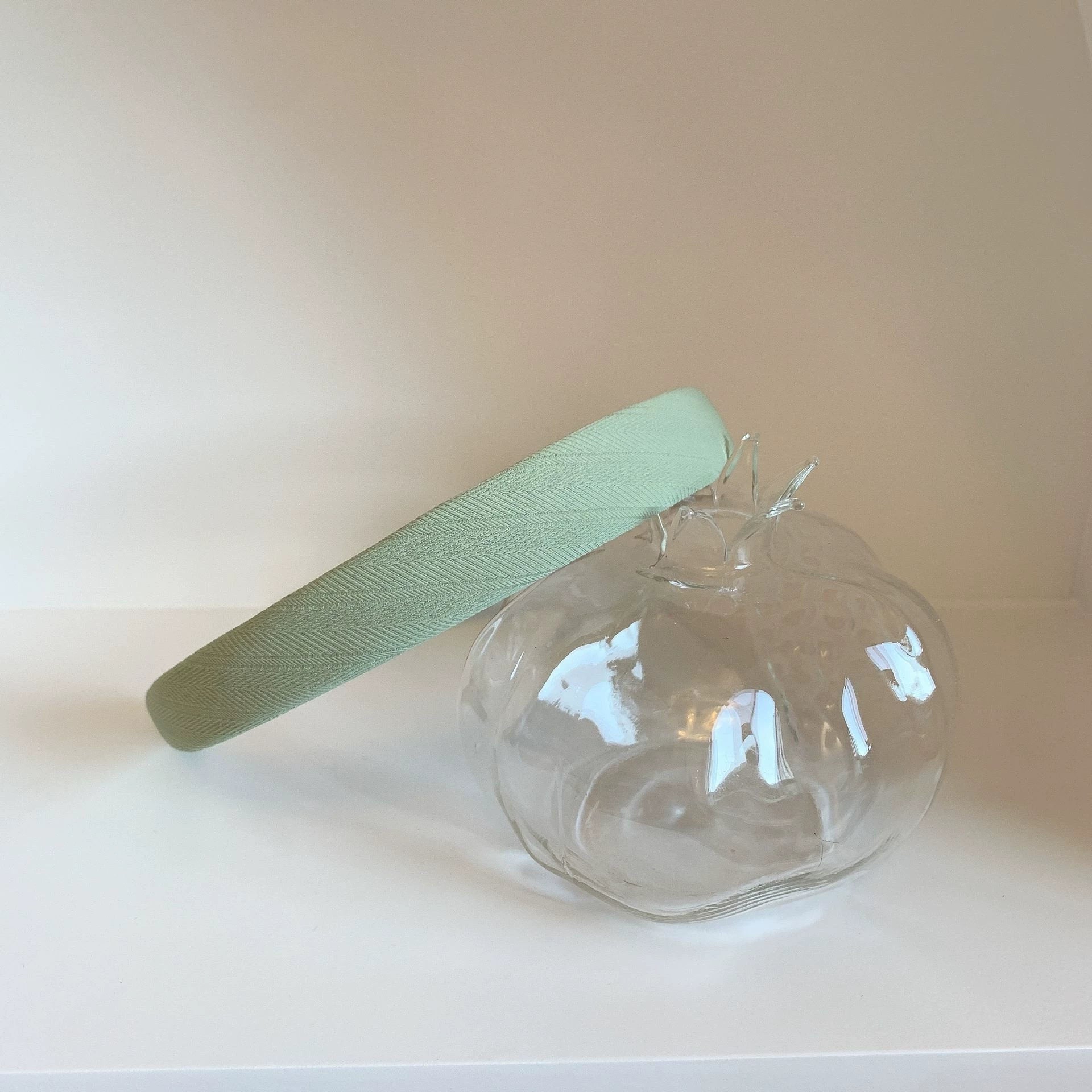 Saraiya Elegant Fabric Headband - Light Green [7A8XYFST]