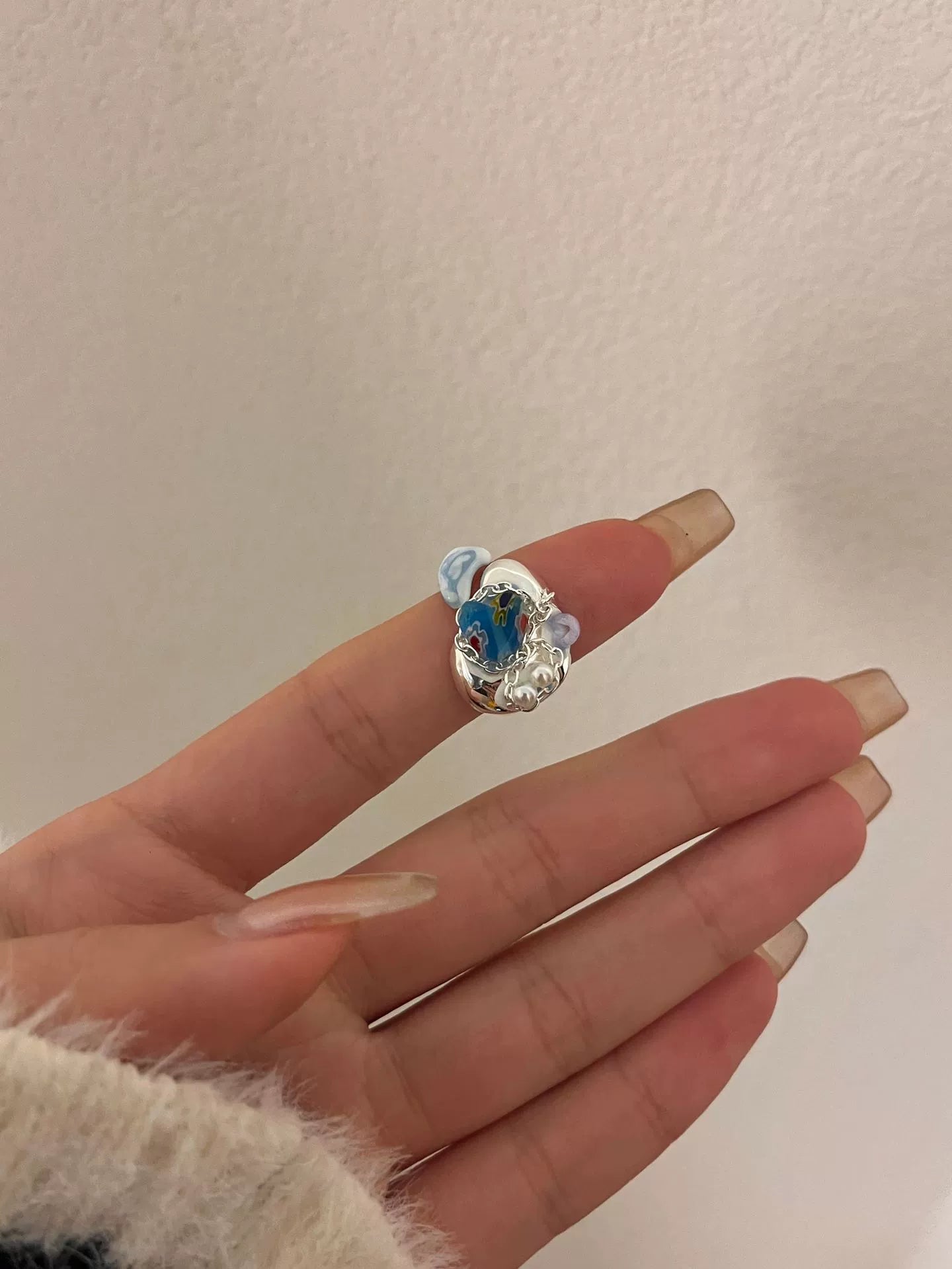 Cailynn Enamel Eye Ring - B [BIASGE7Q]
