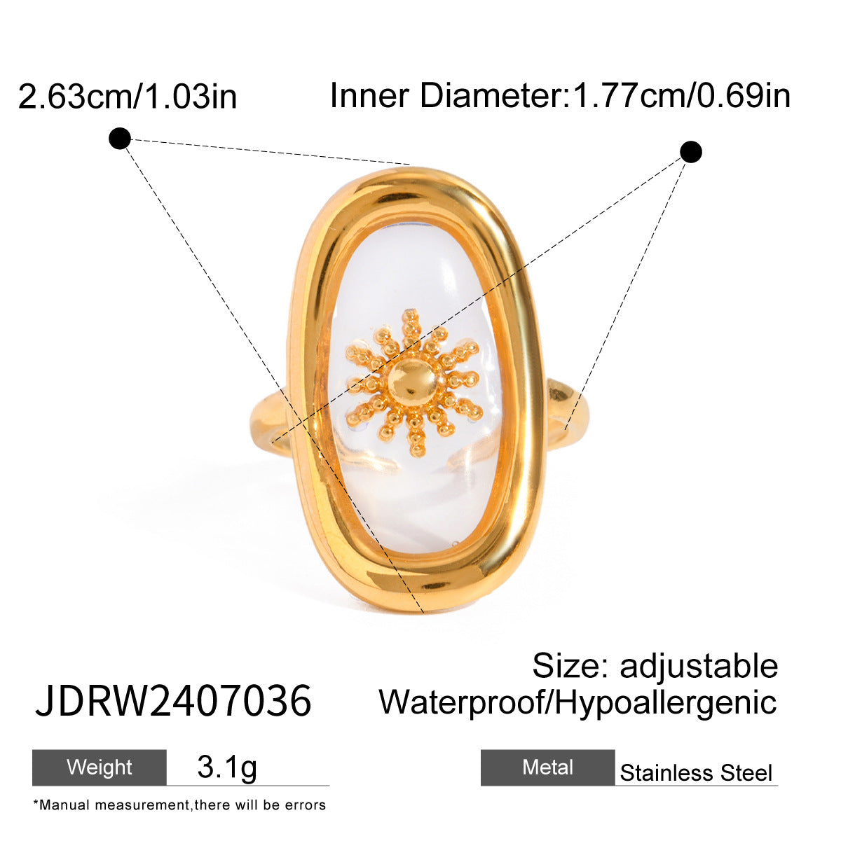 Eve Zircon Stackable Ring - JDRW2407036 [E56ZDIAX]