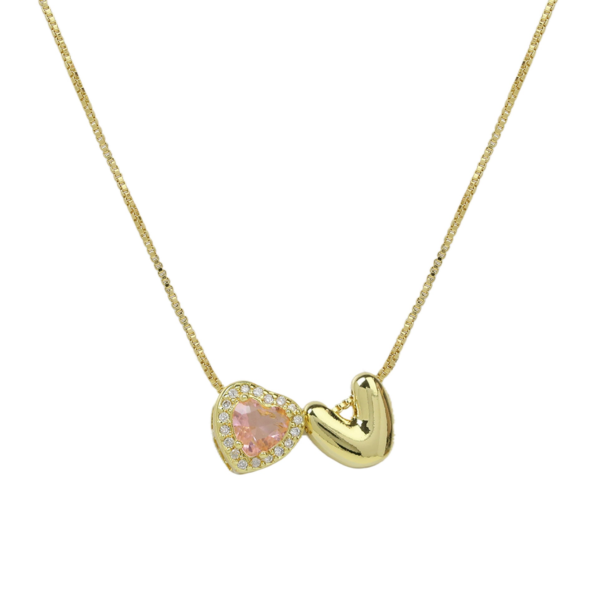 Rome Pearl Initial Necklace - V Letter [2V472XR9]