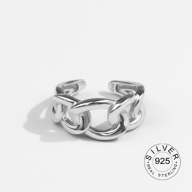 Shaniah Zircon Sterling Ring - Dark Khaki+Resizable