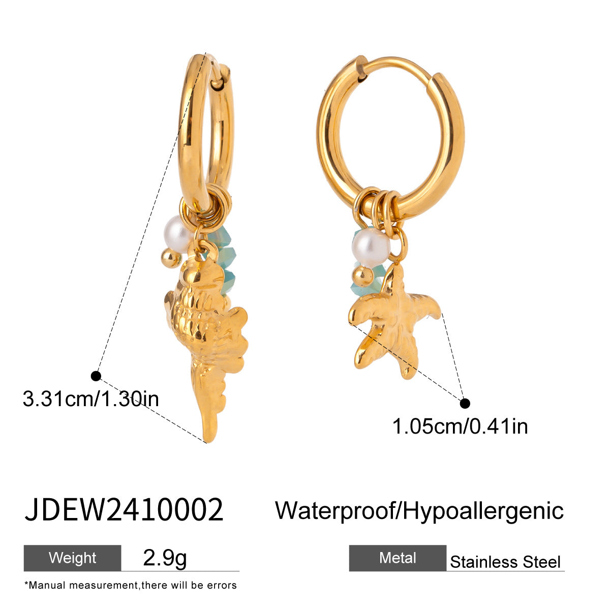 Daila Iridescent Shell Cuff - JDEW2410002 [DT83D74R]