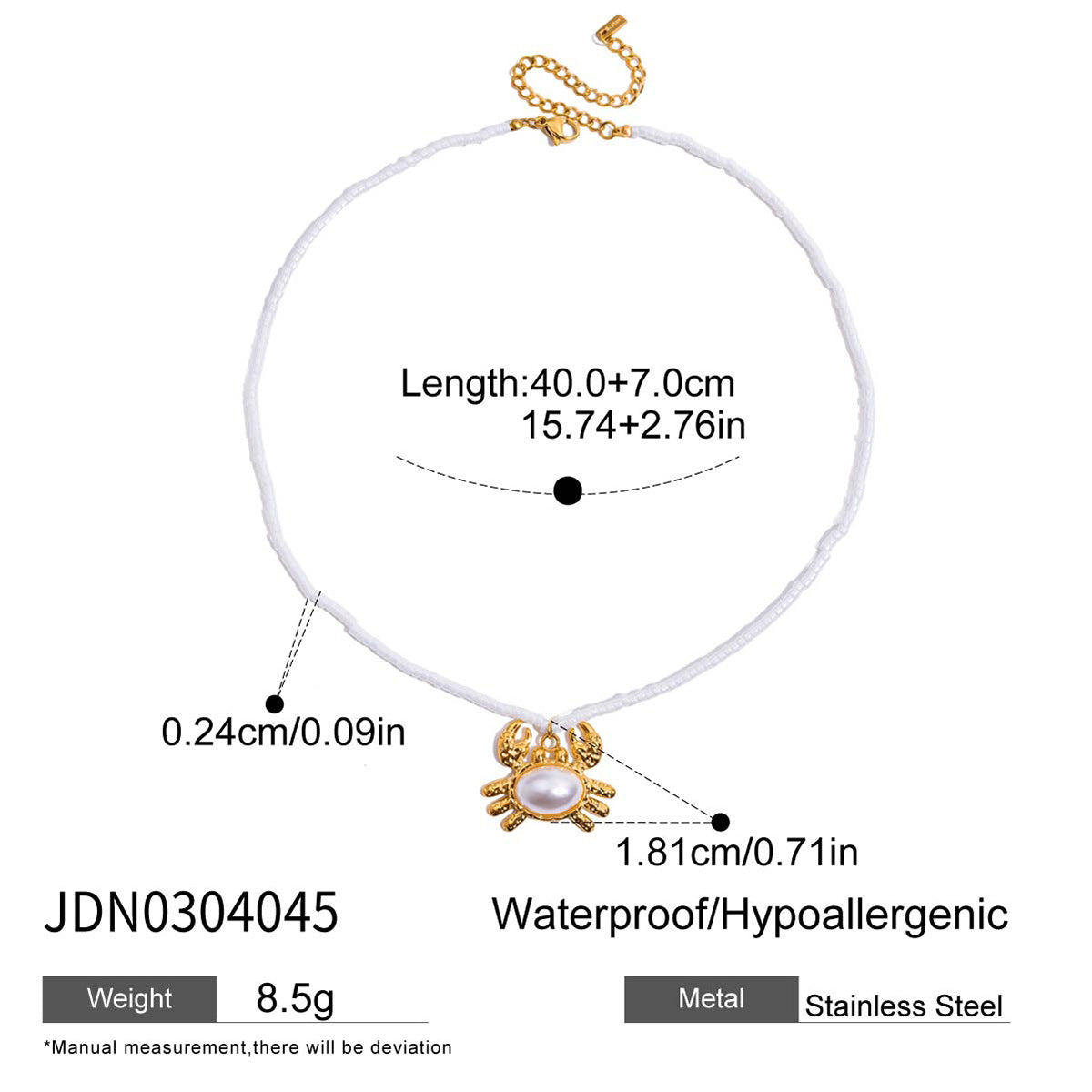 Arcadia Gold Layered Necklace - JDN0304045 [V4LZVRYX]