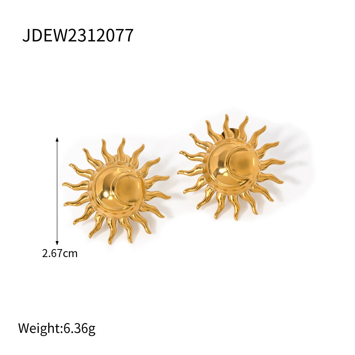 Scotland Celestial Stone Earrings - JDEW2312077 [L81DB9H6]