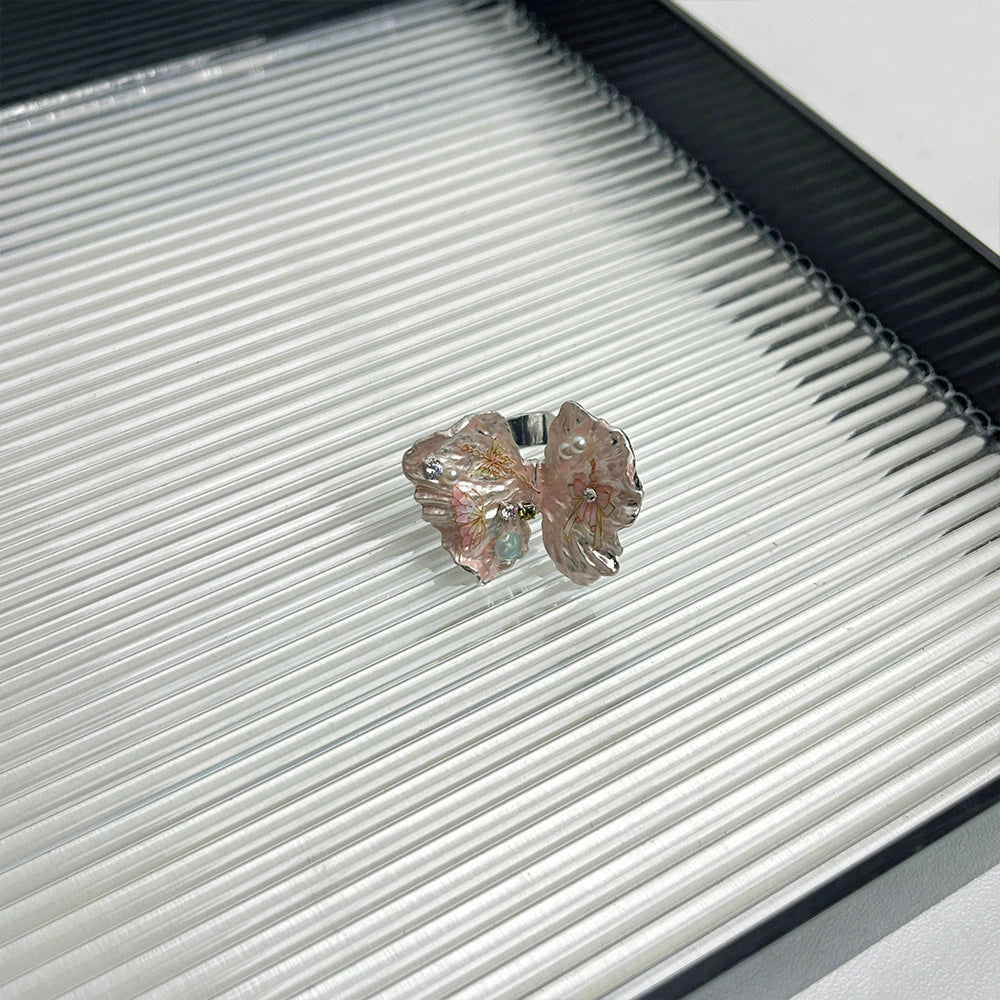 Maeve Colorful Enamel Ring - Color C [1G71FXTC]