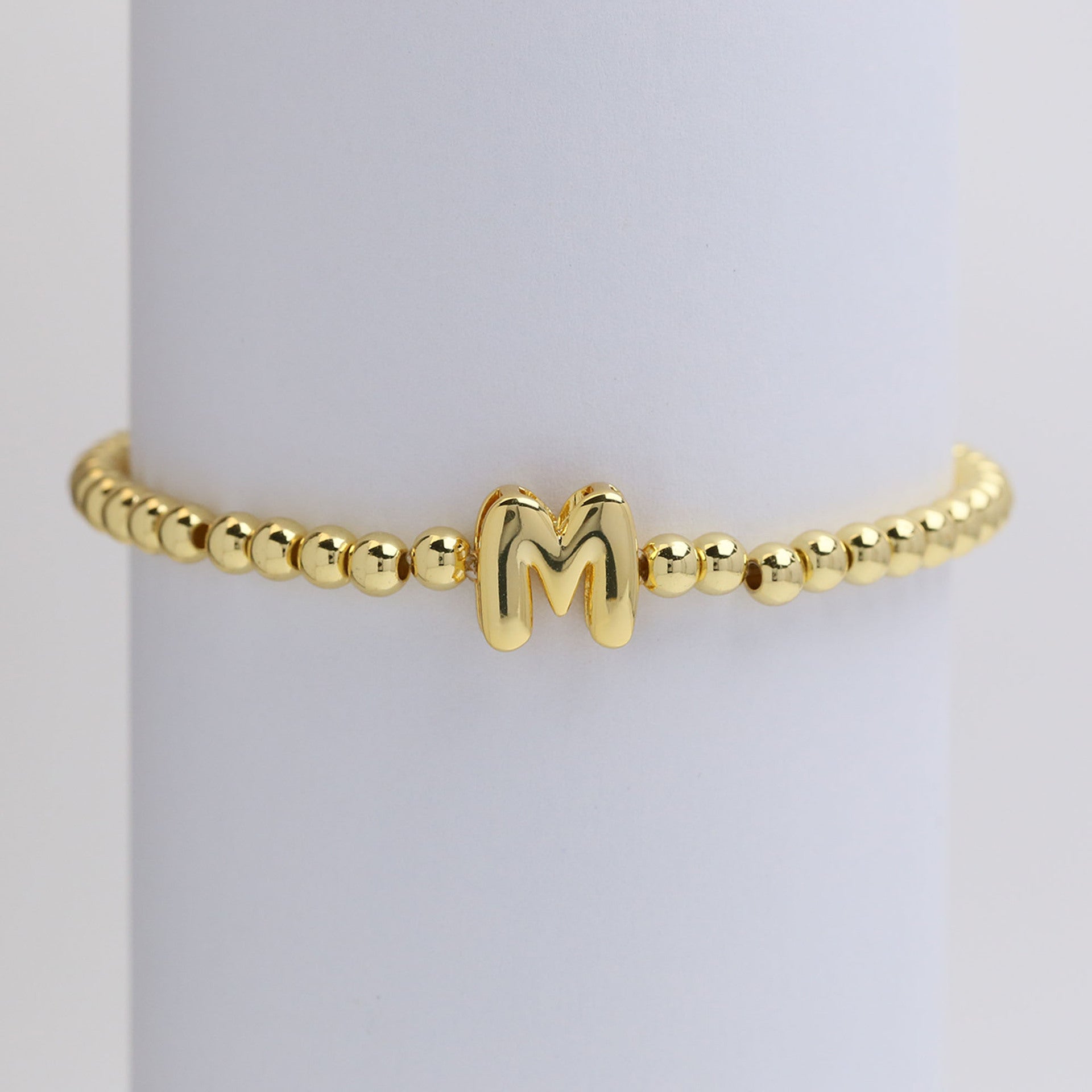 Jorie Polished Letter Bracelet - M [7ZF1QRHI]